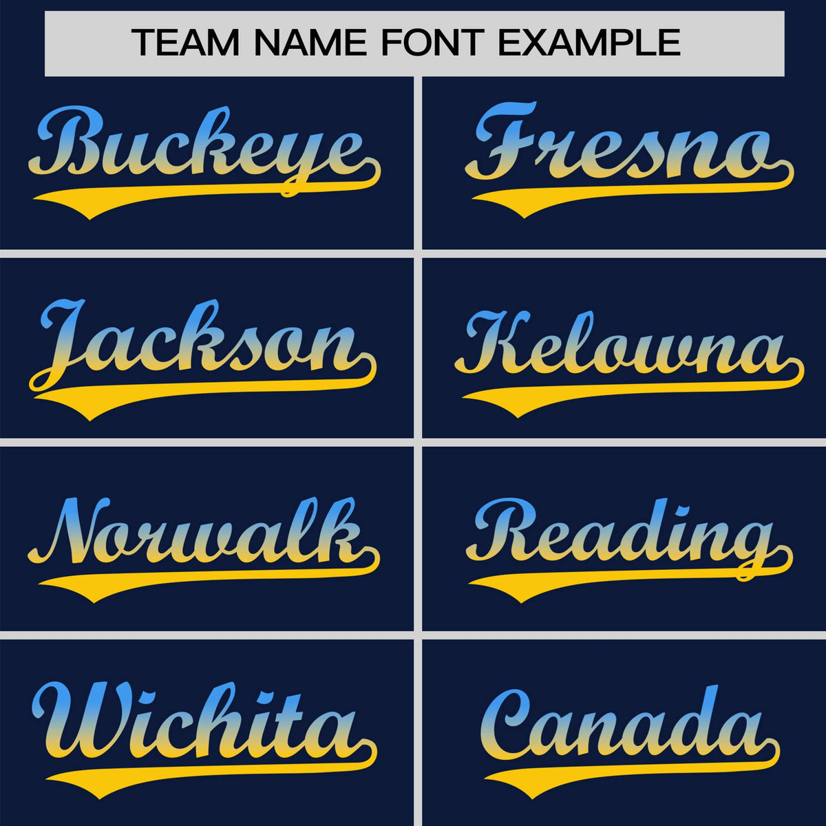 Custom Navy Powder Blue-Gold Gradient Fashion Authentic Baseball Jersey