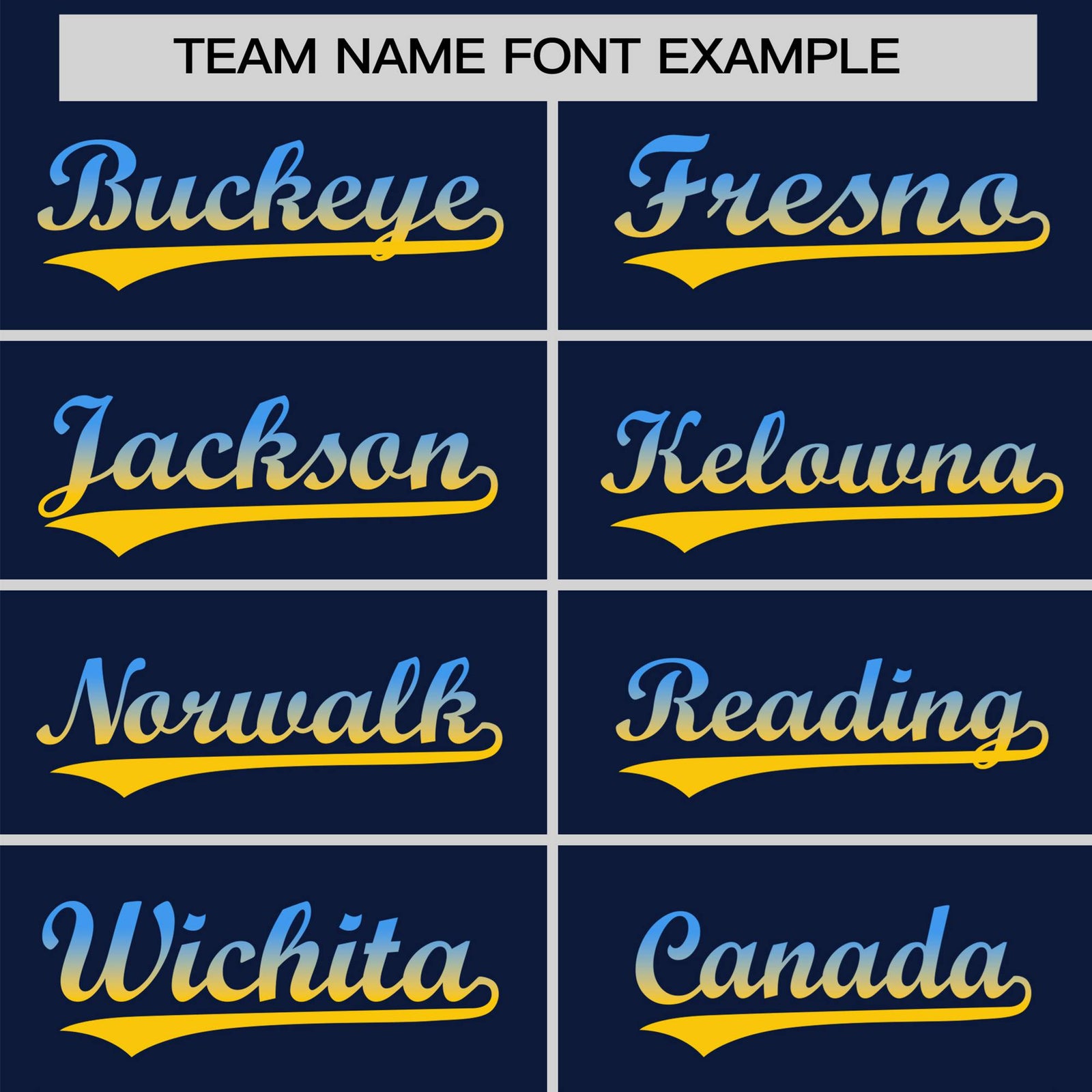 Custom Navy Powder Blue-Gold Gradient Fashion Authentic Baseball Jersey