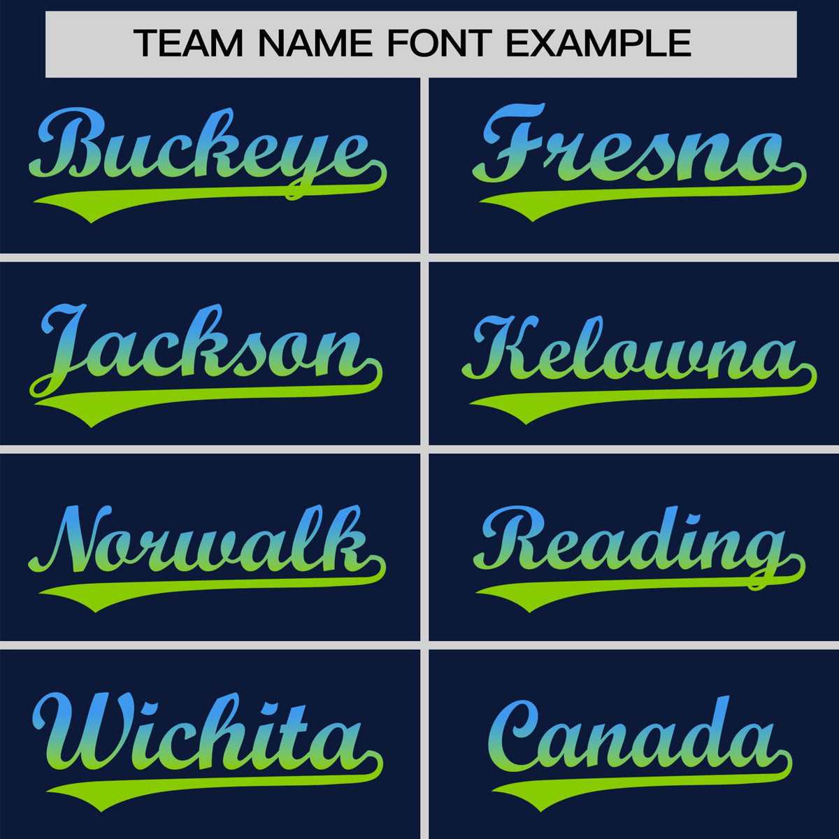 Custom Navy Powder Blue-Neon Green Gradient Fashion Authentic Baseball Jersey