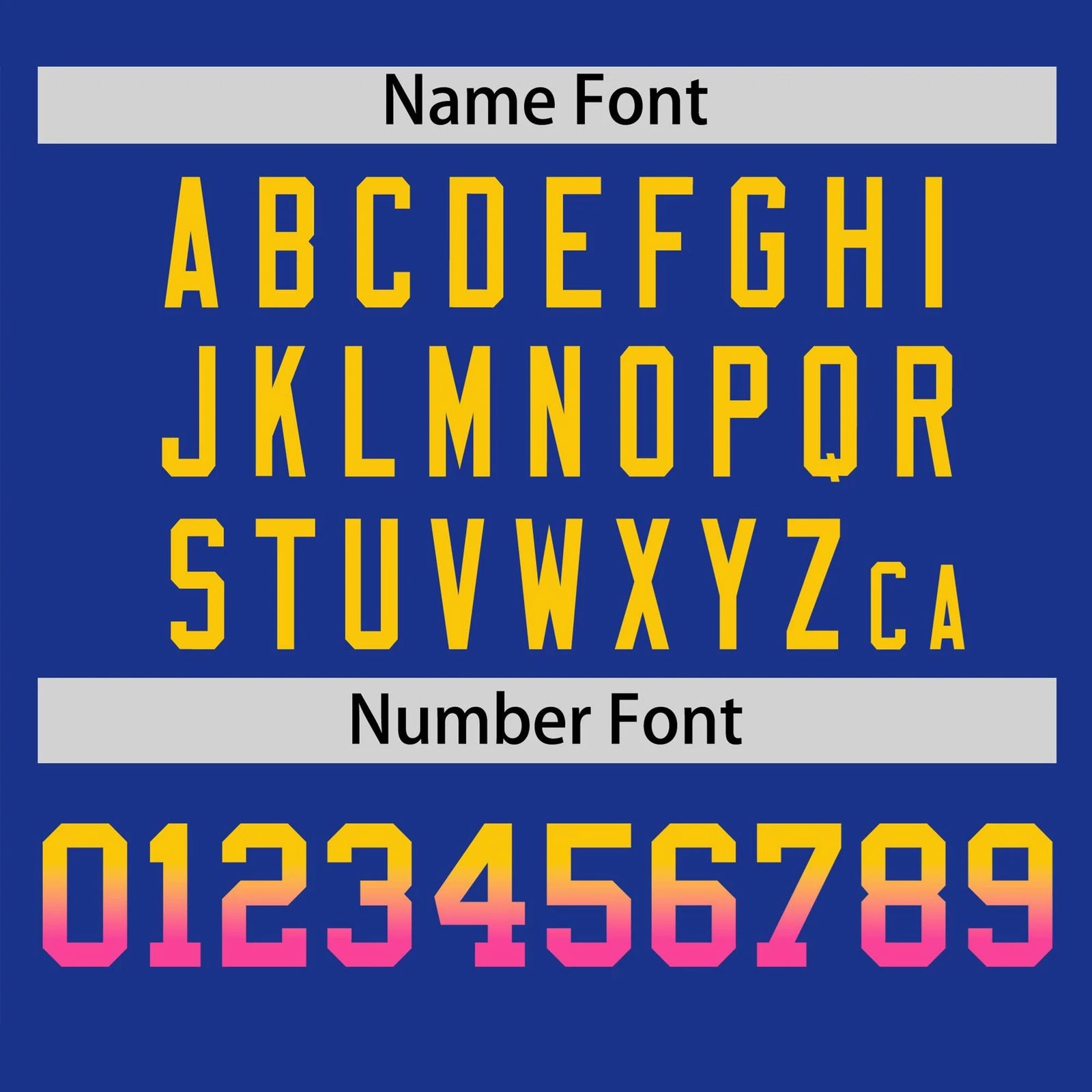 Custom Royal Blue Gold-Pink Gradient Fashion Authentic Baseball Jersey