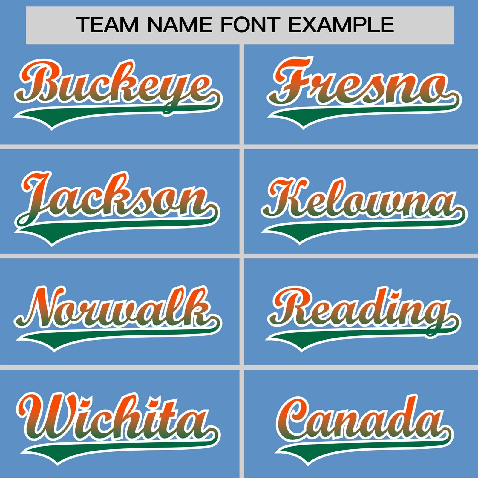 Custom Light Blue Orange-Green Gradient Fashion Authentic Baseball Jersey