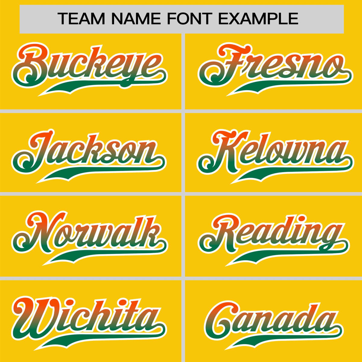 Custom Gold Orange-Green Gradient Fashion Authentic Baseball Jersey