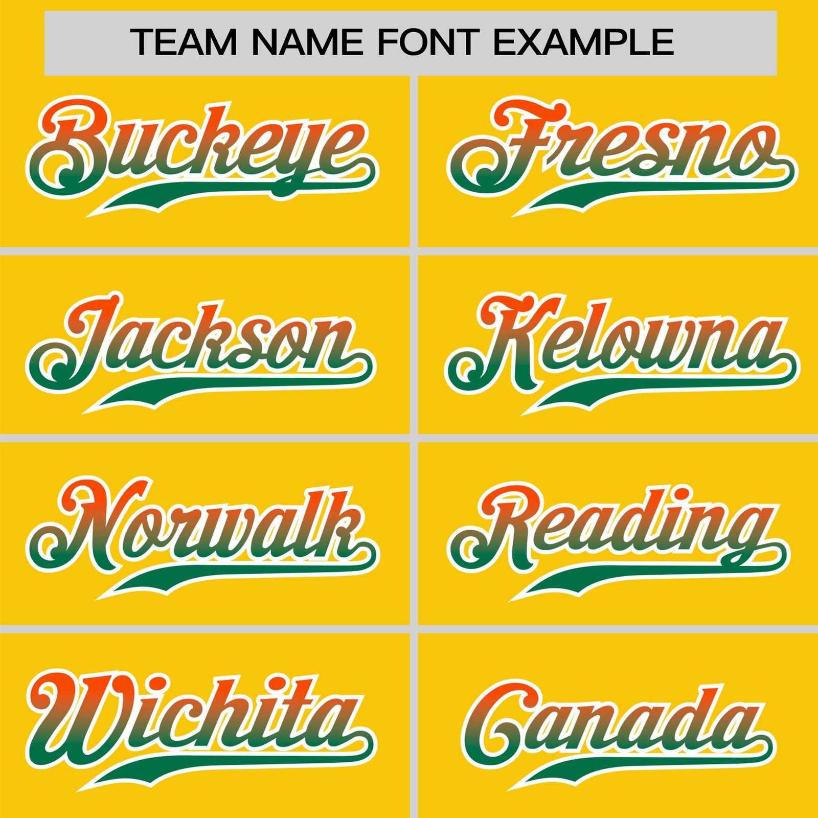 Custom Gold Orange-Green Gradient Fashion Authentic Baseball Jersey