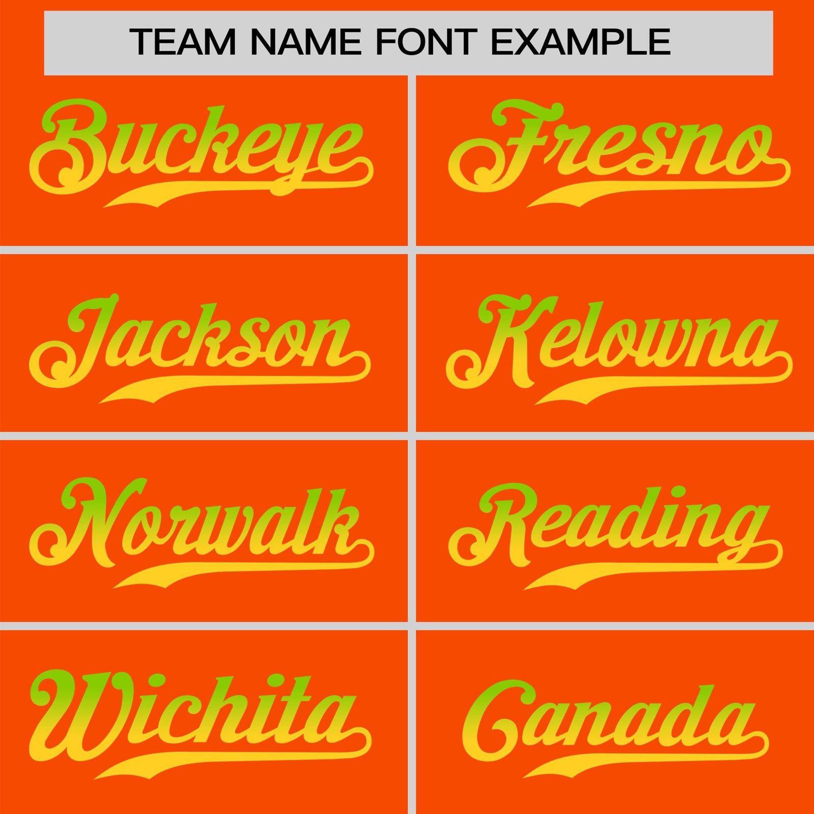 Custom Orange Neon Green-Gold Gradient Fashion Authentic Baseball Jersey