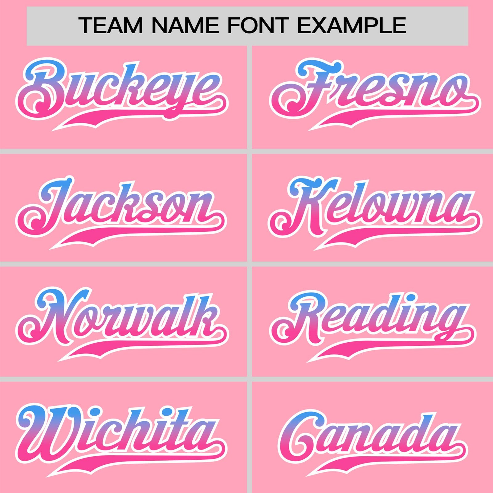 Custom Light Pink Powder Blue-Pink Gradient Fashion Authentic Baseball Jersey