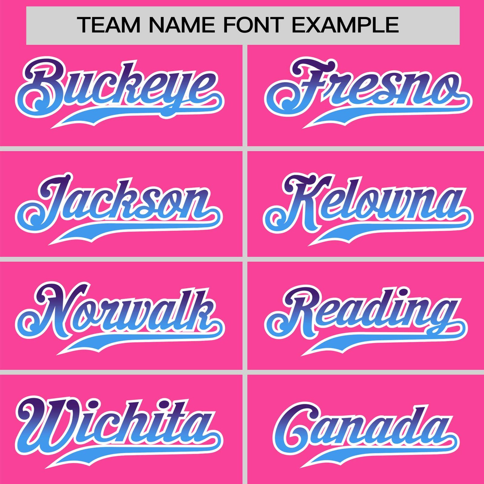 Custom Pink Purple-Powder Blue Gradient Fashion Authentic Baseball Jersey