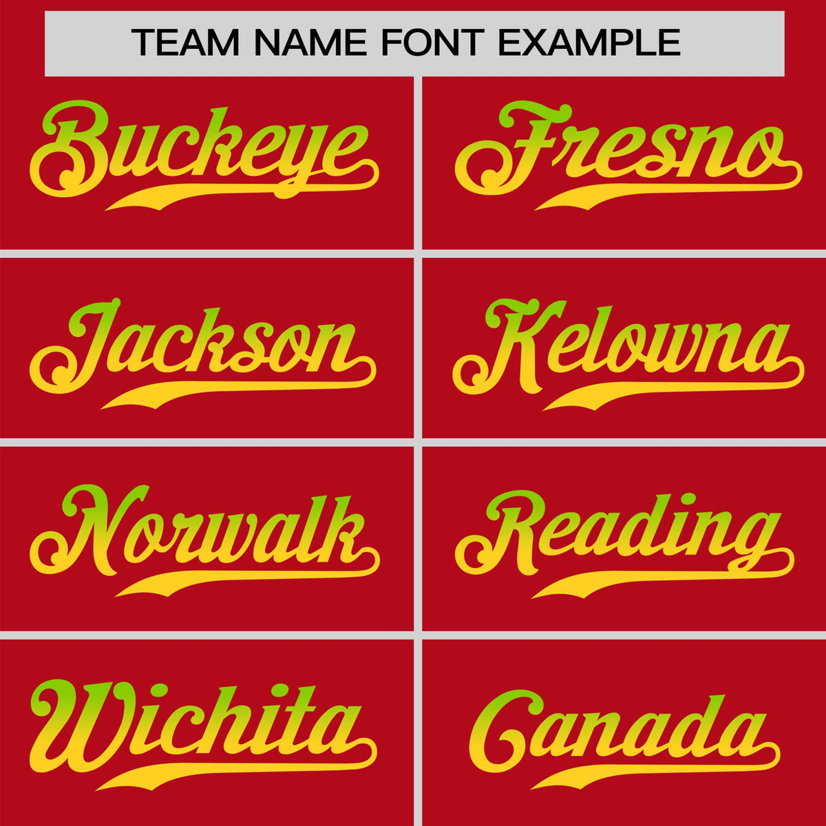 Custom Red Neon Green-Gold Gradient Fashion Authentic Baseball Jersey