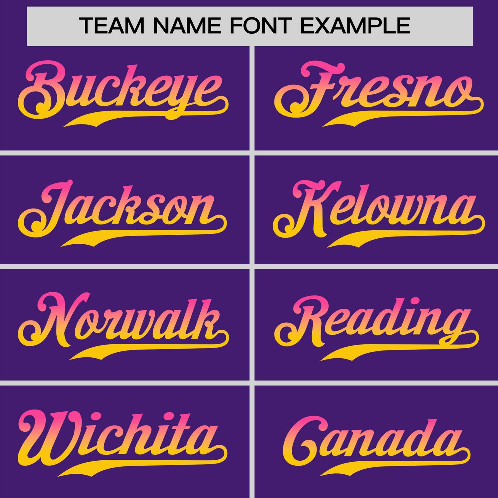 Custom Purple Pink-Gold Gradient Fashion Authentic Baseball Jersey