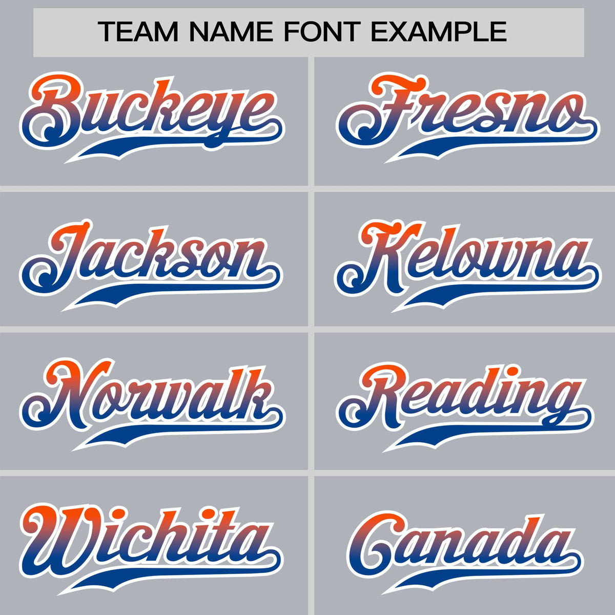 Custom Gray Orange-Royal Blue Gradient Fashion Authentic Baseball Jersey