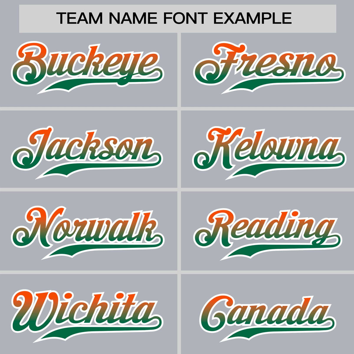 Custom Gray Orange-Kelly Green Gradient Fashion Authentic Baseball Jersey