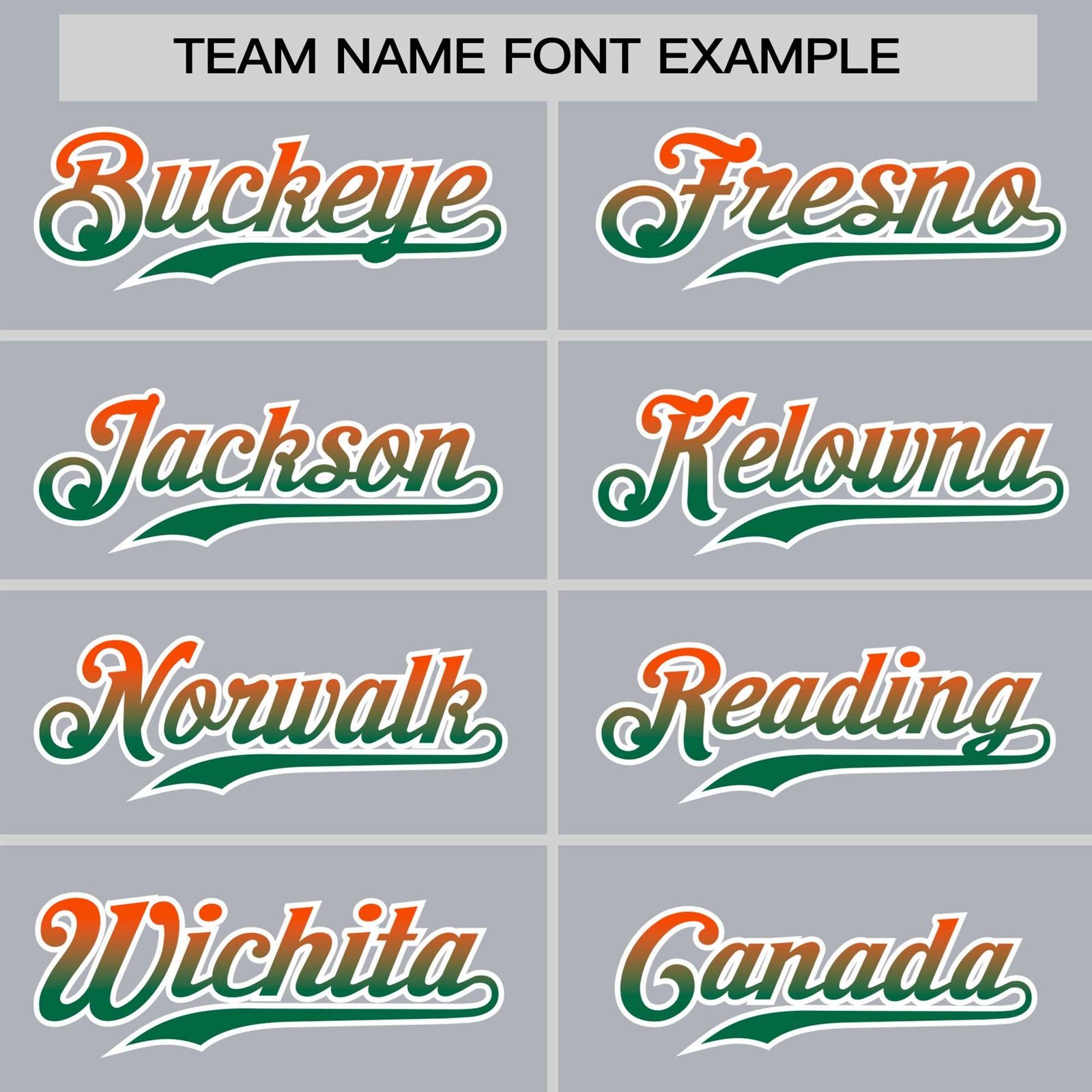 Custom Gray Orange-Kelly Green Gradient Fashion Authentic Baseball Jersey