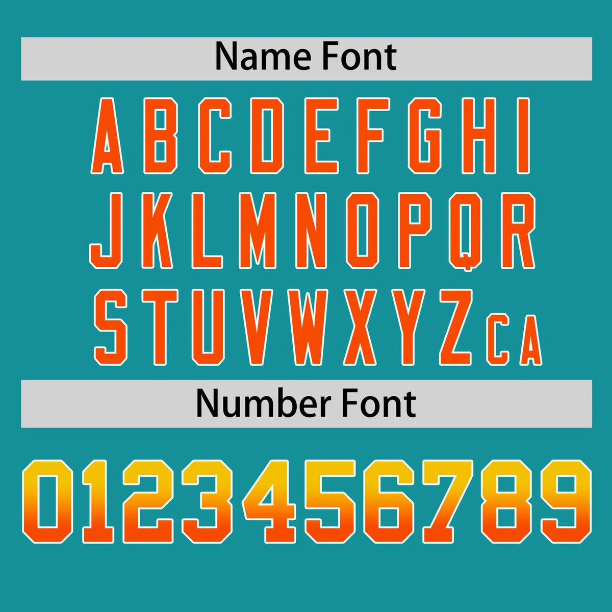 Custom Aqua Gold-Orange Gradient Fashion Authentic Baseball Jersey