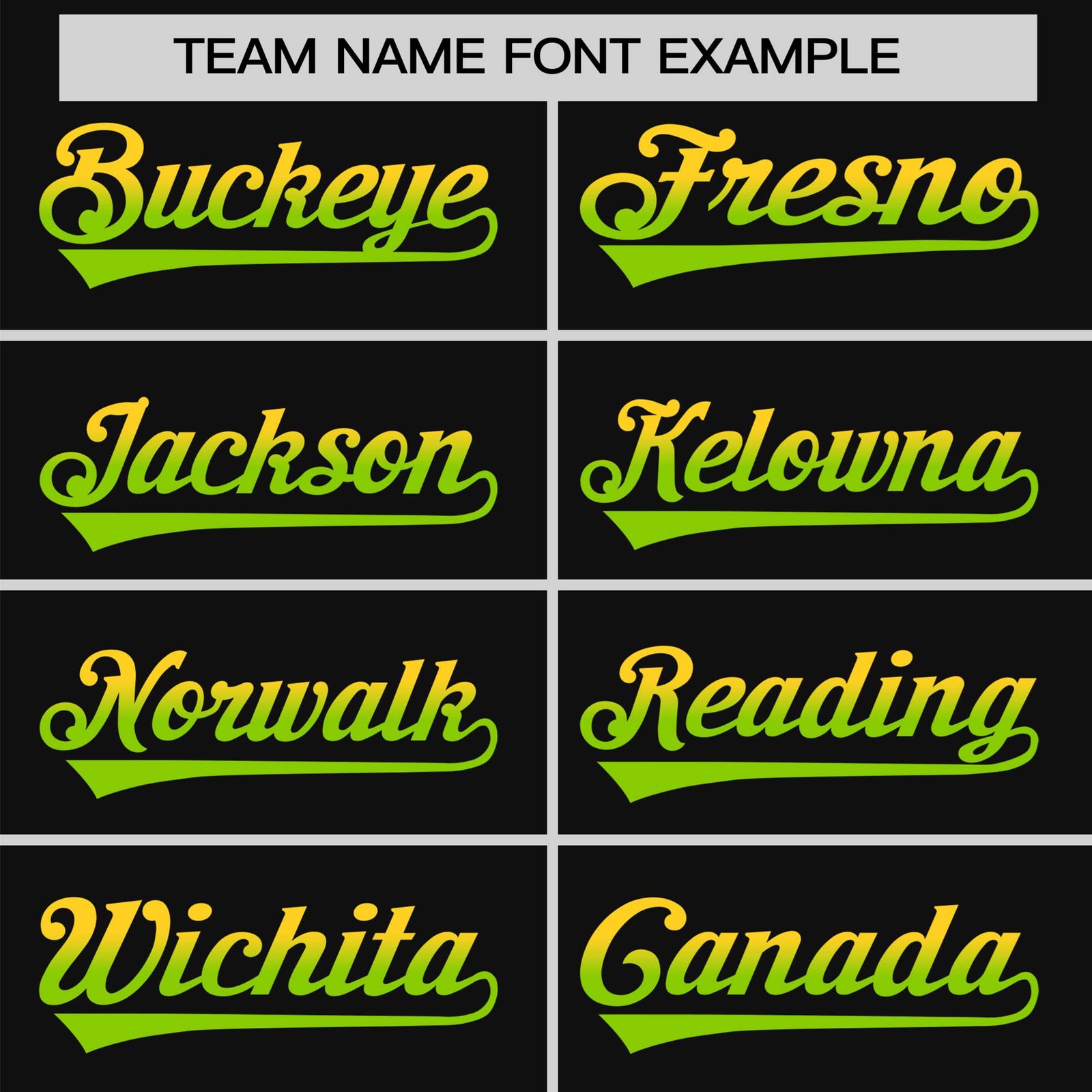 Custom Black Gold-Neon Green Gradient Fashion Authentic Baseball Jersey