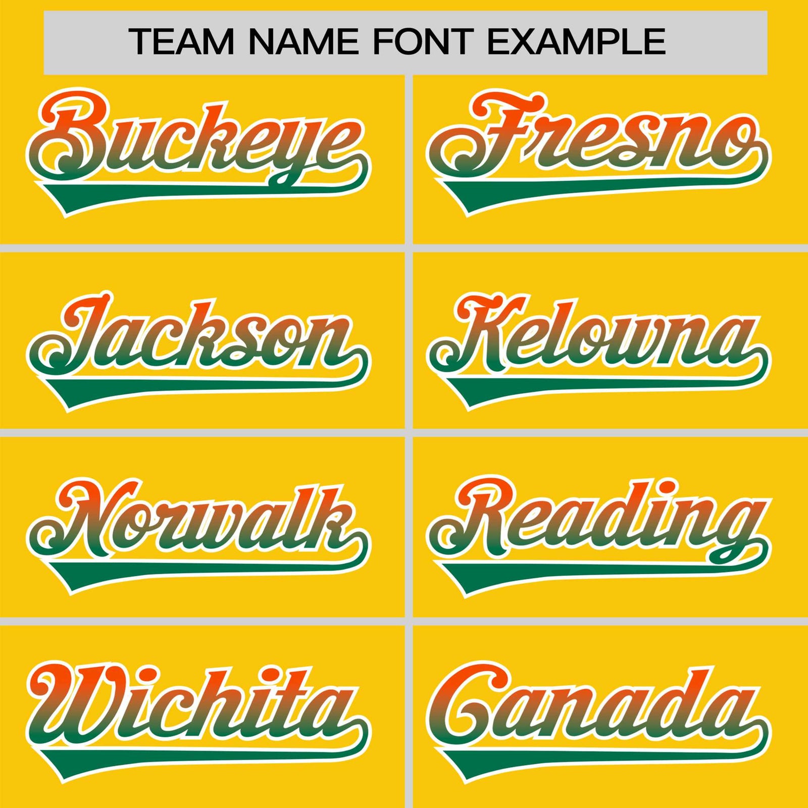 Custom Gold Orange-Green Gradient Fashion Authentic Baseball Jersey