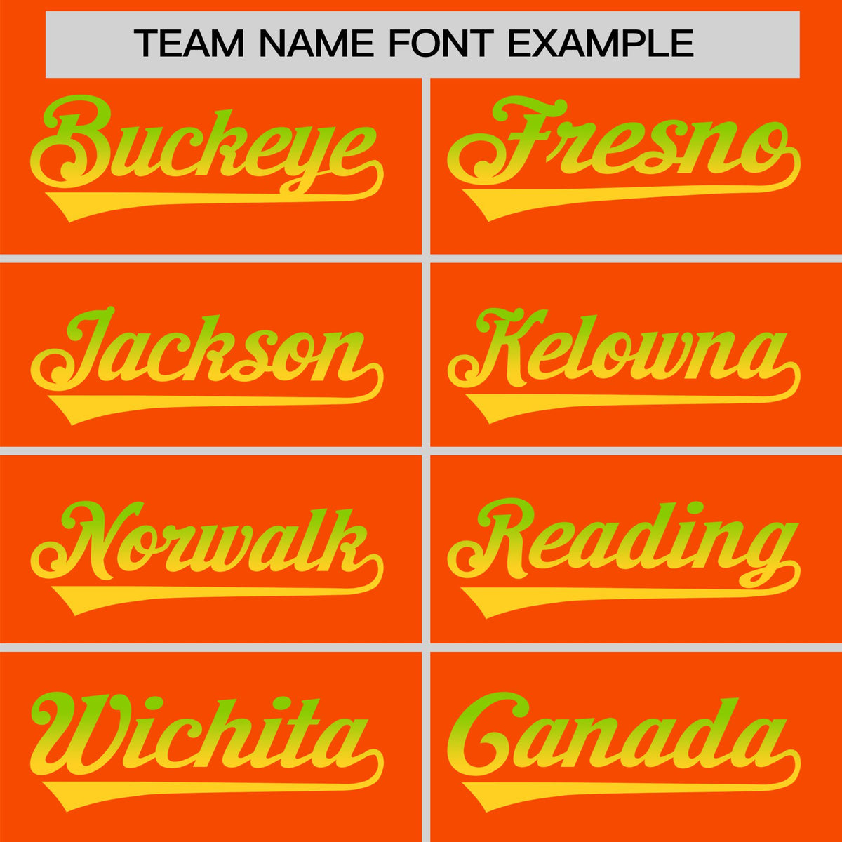 Custom Orange Neon Green-Gold Gradient Fashion Authentic Baseball Jersey