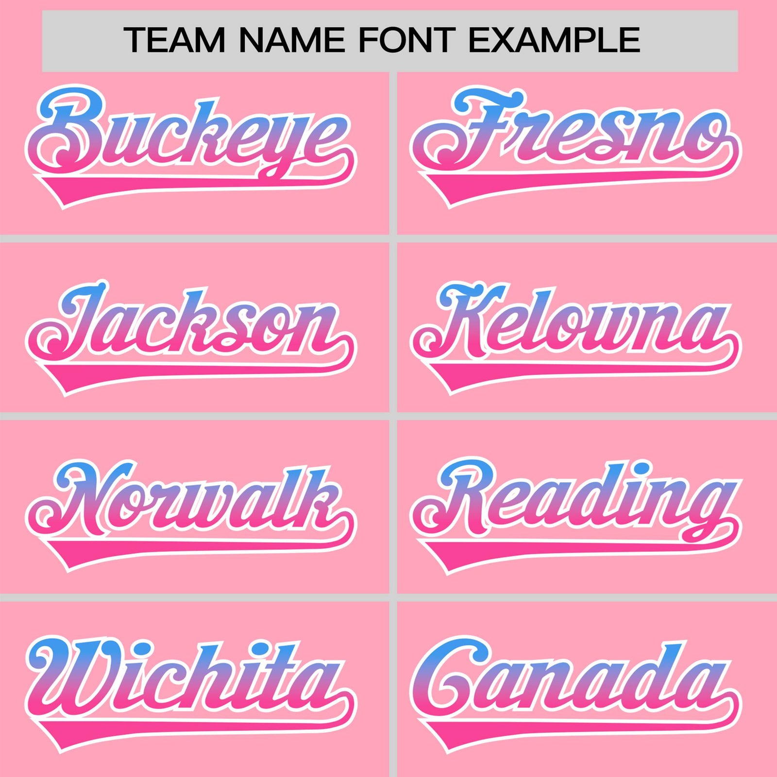 Custom Light Pink Powder Blue-Pink Gradient Fashion Authentic Baseball Jersey