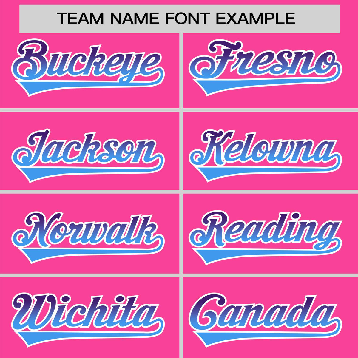 Custom Pink Purple-Powder Blue Gradient Fashion Authentic Baseball Jersey