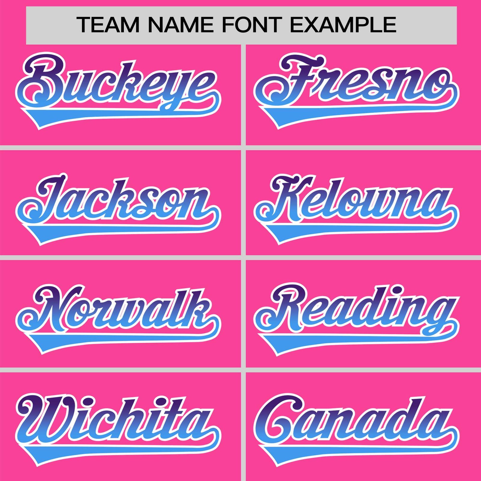 Custom Pink Purple-Powder Blue Gradient Fashion Authentic Baseball Jersey