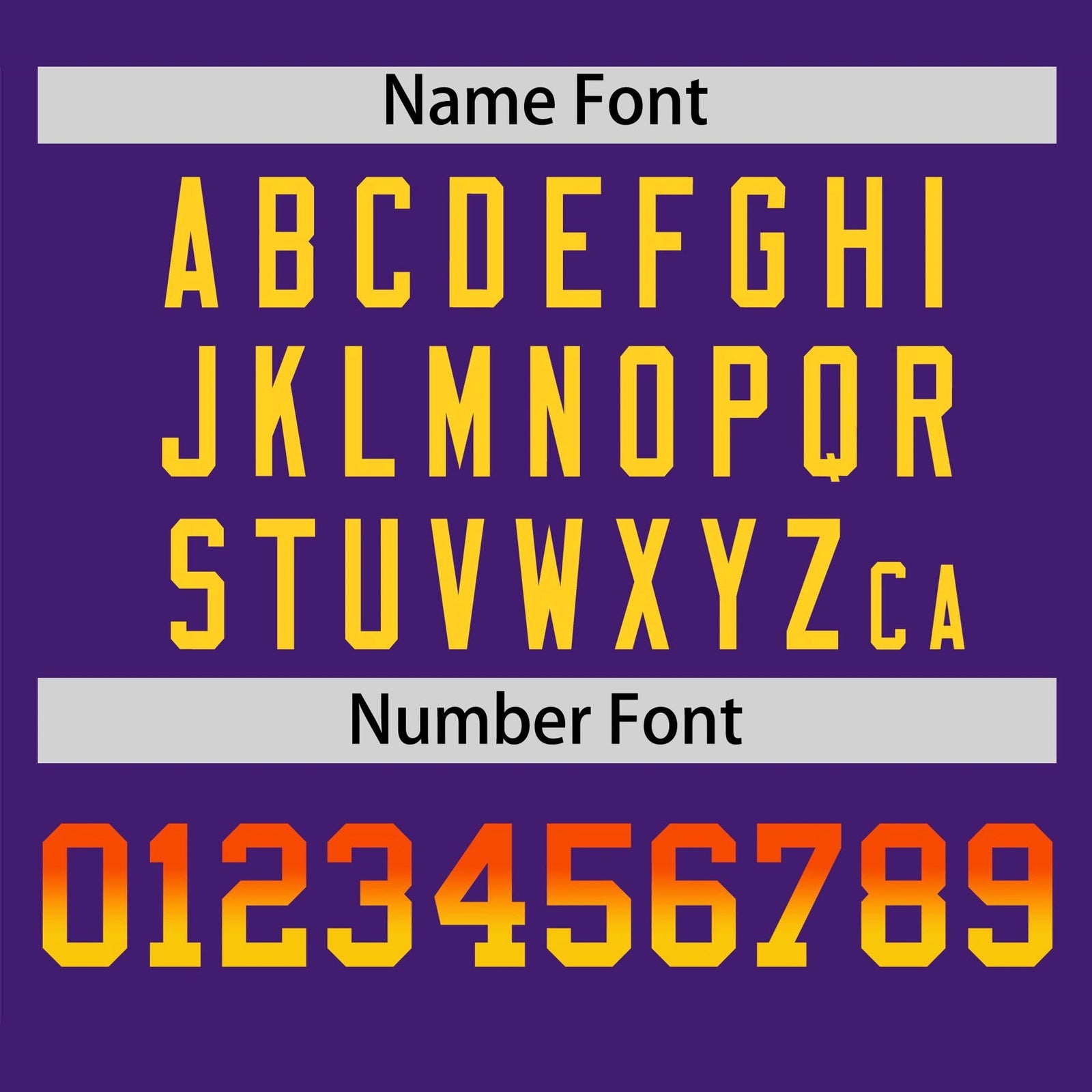 Custom Purple Orange-Gold Gradient Fashion Authentic Baseball Jersey