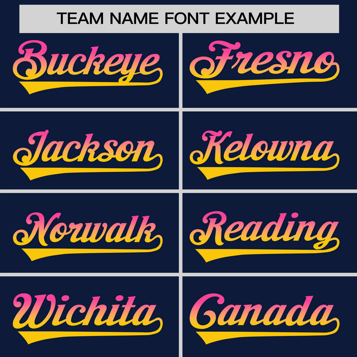 Custom Navy Pink-Gold Gradient Fashion Authentic Baseball Jersey