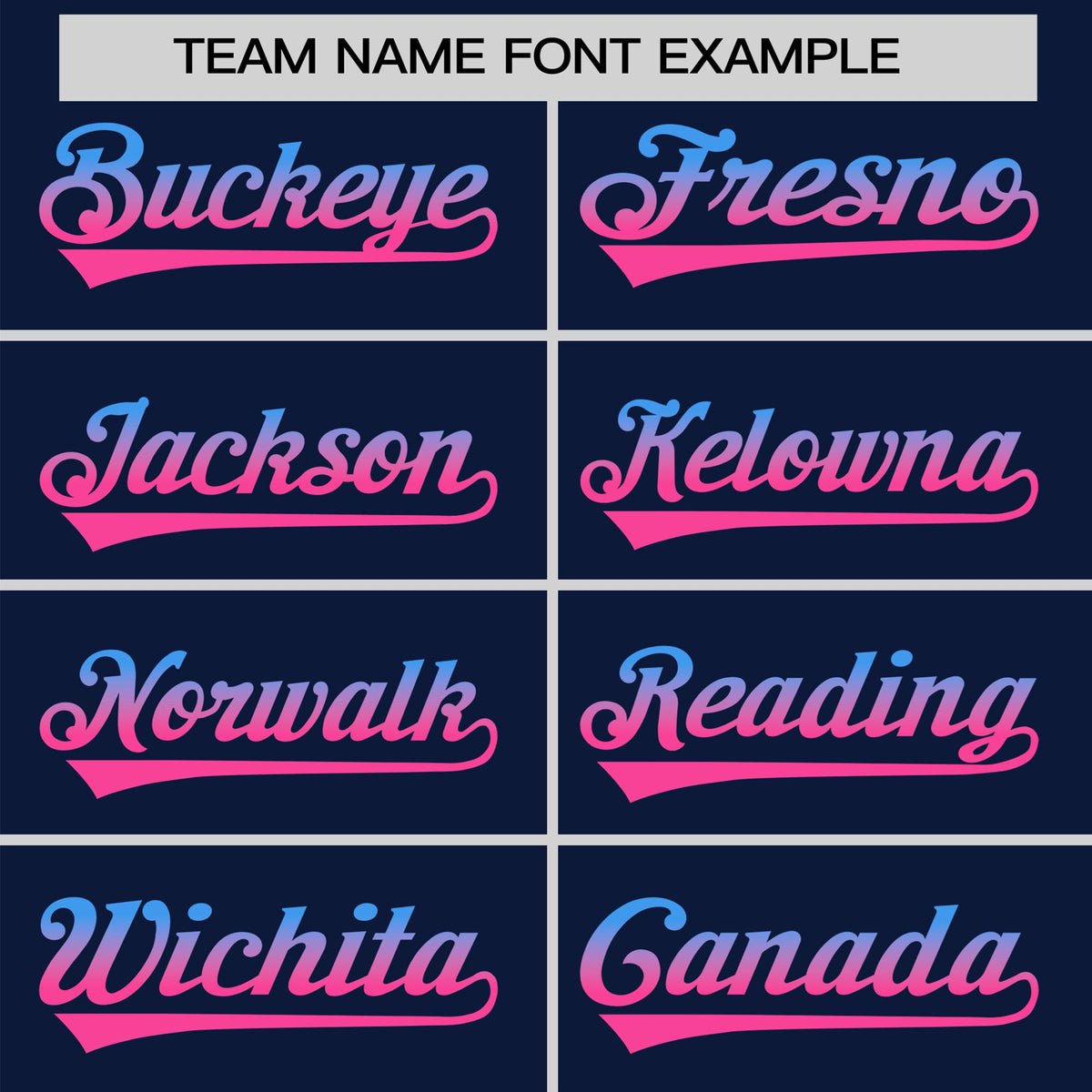 Custom Navy Powder Blue-Pink Gradient Fashion Authentic Baseball Jersey