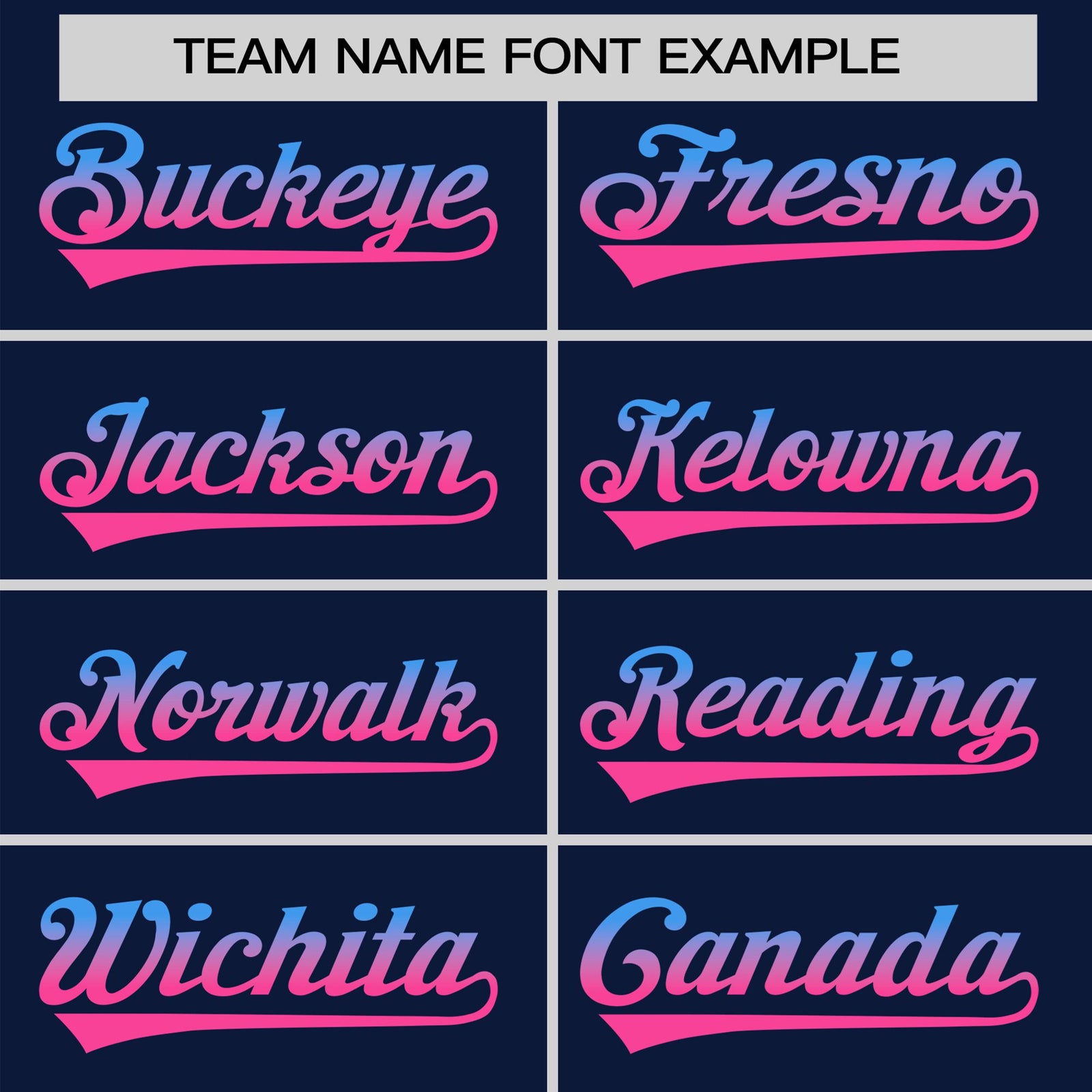 Custom Navy Powder Blue-Pink Gradient Fashion Authentic Baseball Jersey