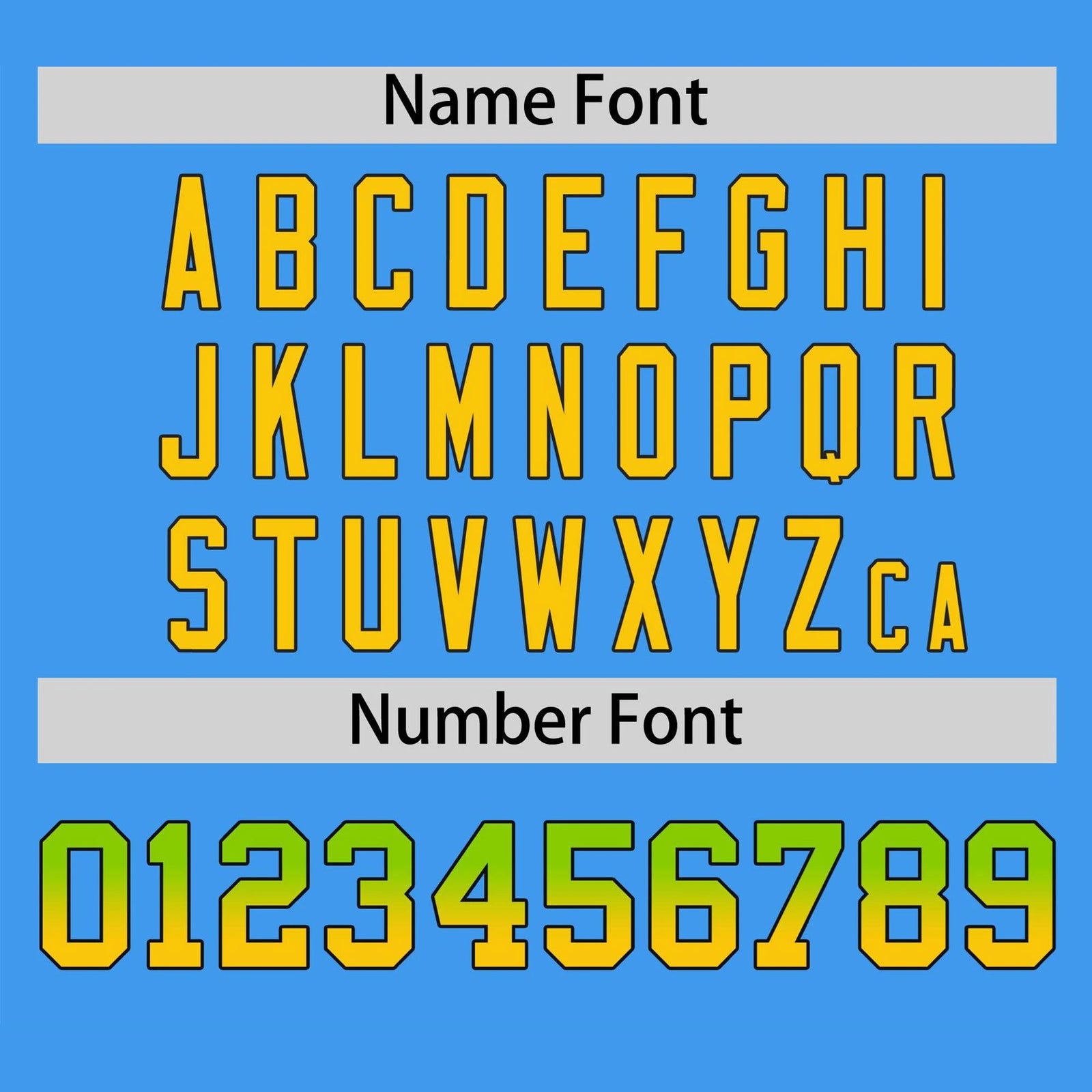 Custom Powder Blue Neon Green-Gold Gradient Fashion Authentic Baseball Jersey