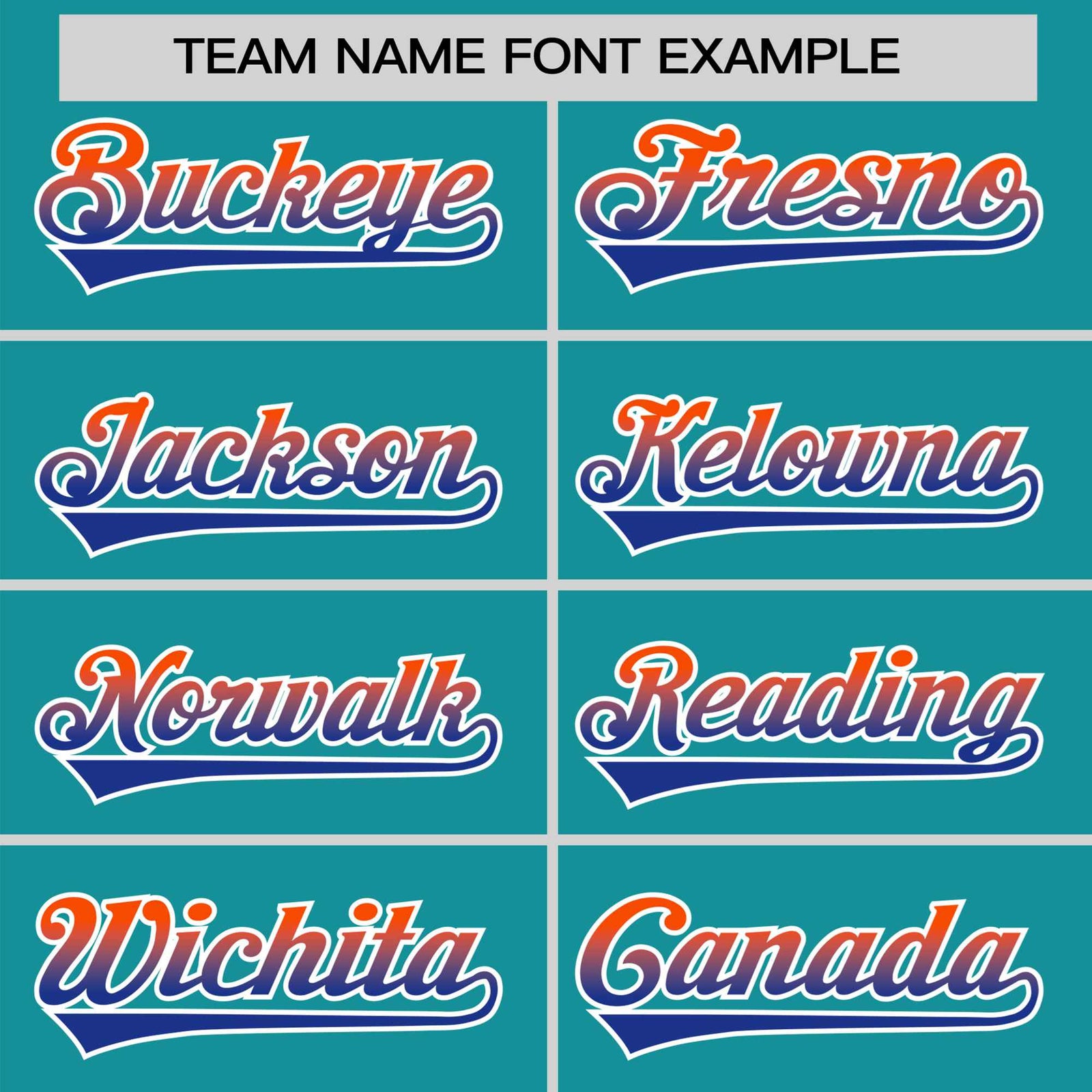 Custom Aqua Orange-Royal Blue Gradient Fashion Authentic Baseball Jersey