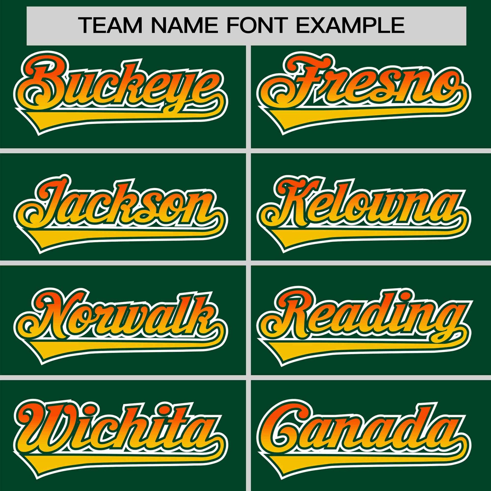 Custom Green Orange-Gold Gradient Fashion Authentic Baseball Jersey