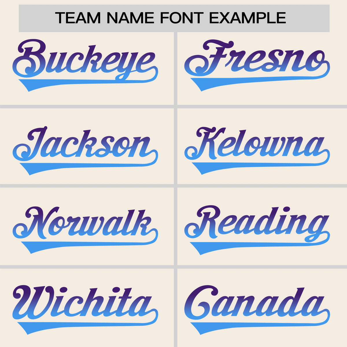 Custom Cream Purple-Powder Blue Gradient Fashion Authentic Baseball Jersey