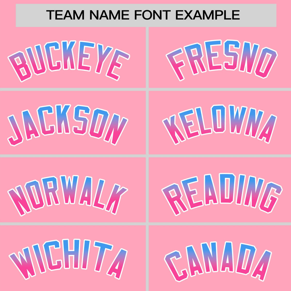 Custom Light Pink Powder Blue-Pink Gradient Fashion Authentic Baseball Jersey