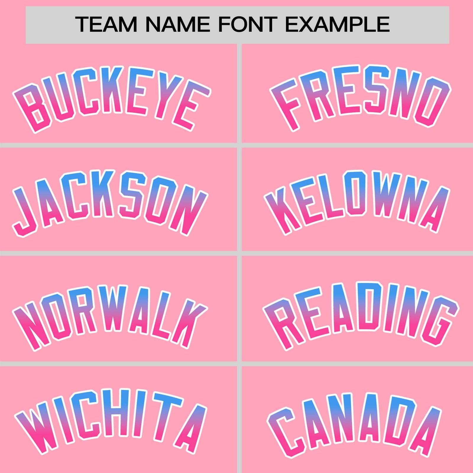 Custom Light Pink Powder Blue-Pink Gradient Fashion Authentic Baseball Jersey