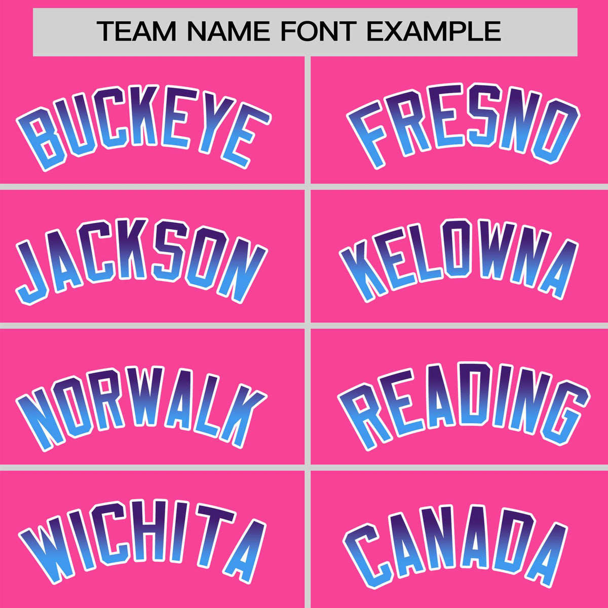 Custom Pink Purple-Powder Blue Gradient Fashion Authentic Baseball Jersey