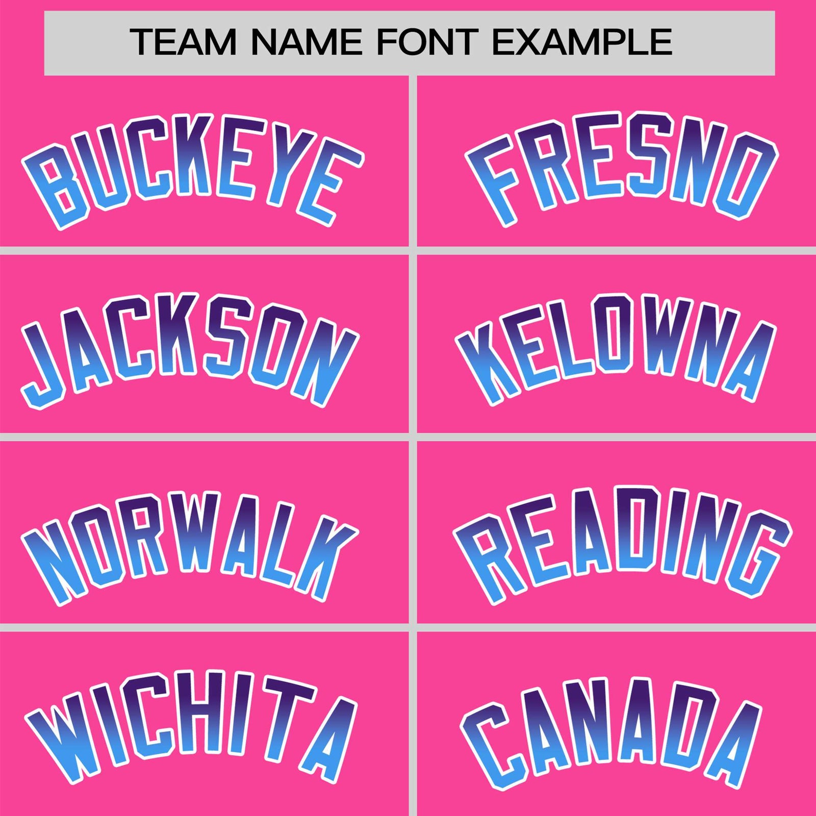 Custom Pink Purple-Powder Blue Gradient Fashion Authentic Baseball Jersey