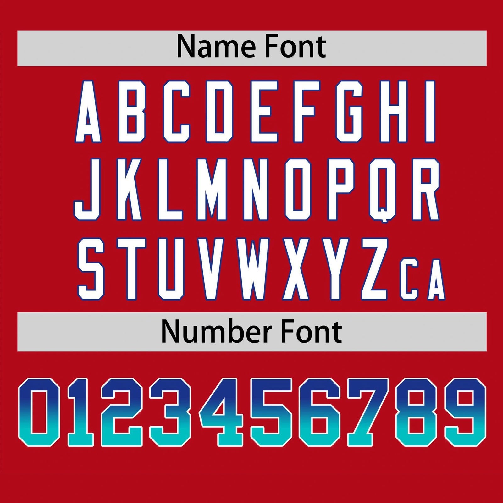 Custom Red Royal Blue-Aqua Gradient Fashion Authentic Baseball Jersey