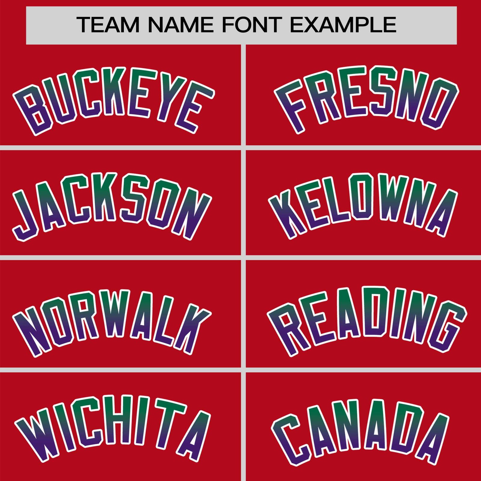 Custom Red Green-Purple Gradient Fashion Authentic Baseball Jersey