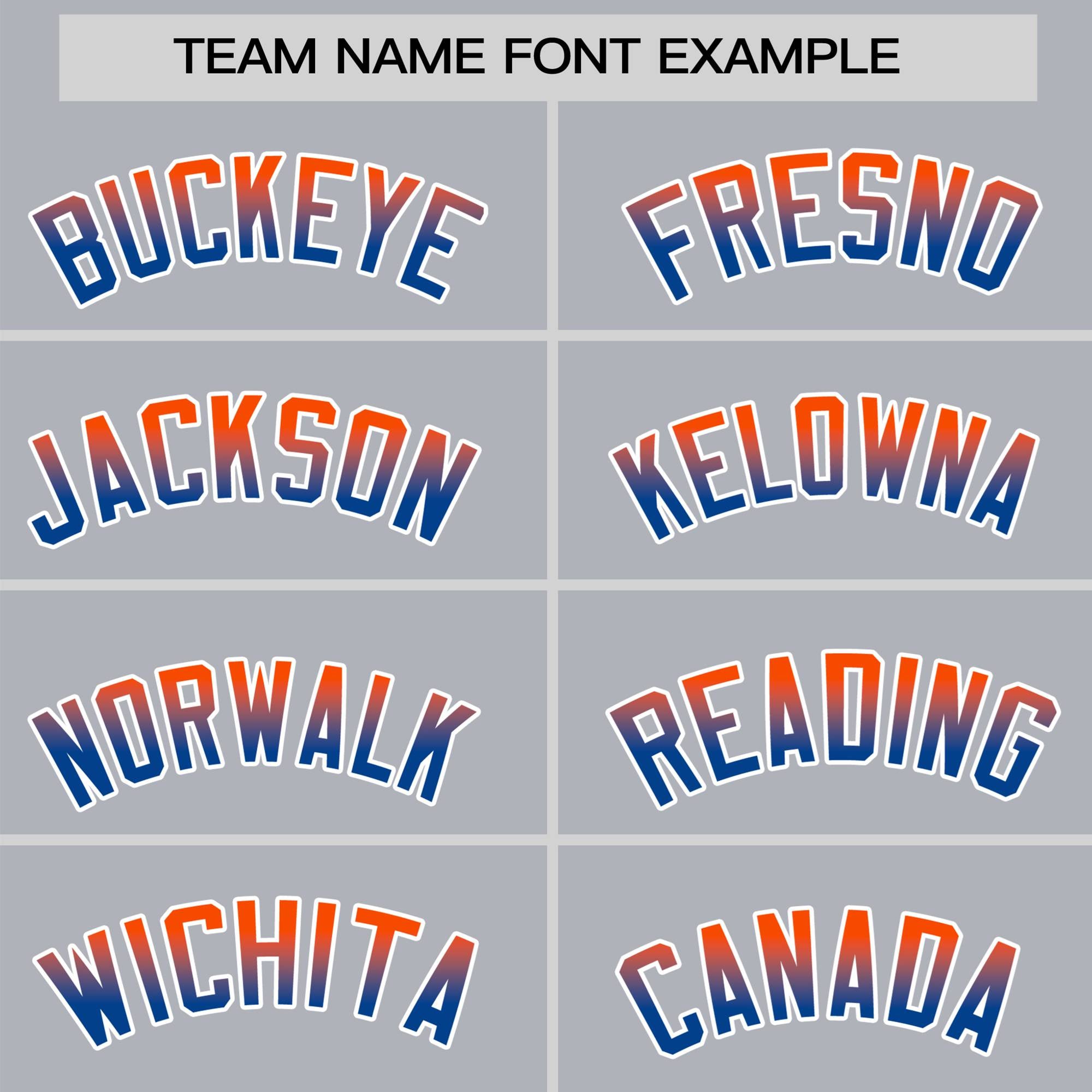 Custom Gray Orange-Royal Blue Gradient Fashion Authentic Baseball Jersey