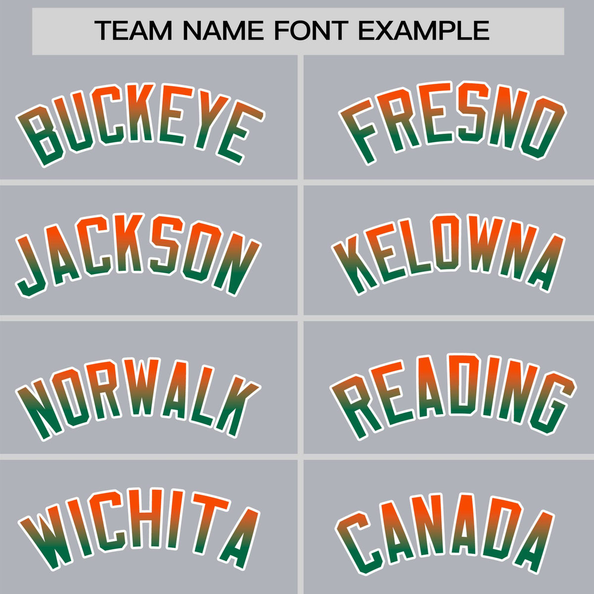 Custom Gray Orange-Kelly Green Gradient Fashion Authentic Baseball Jersey