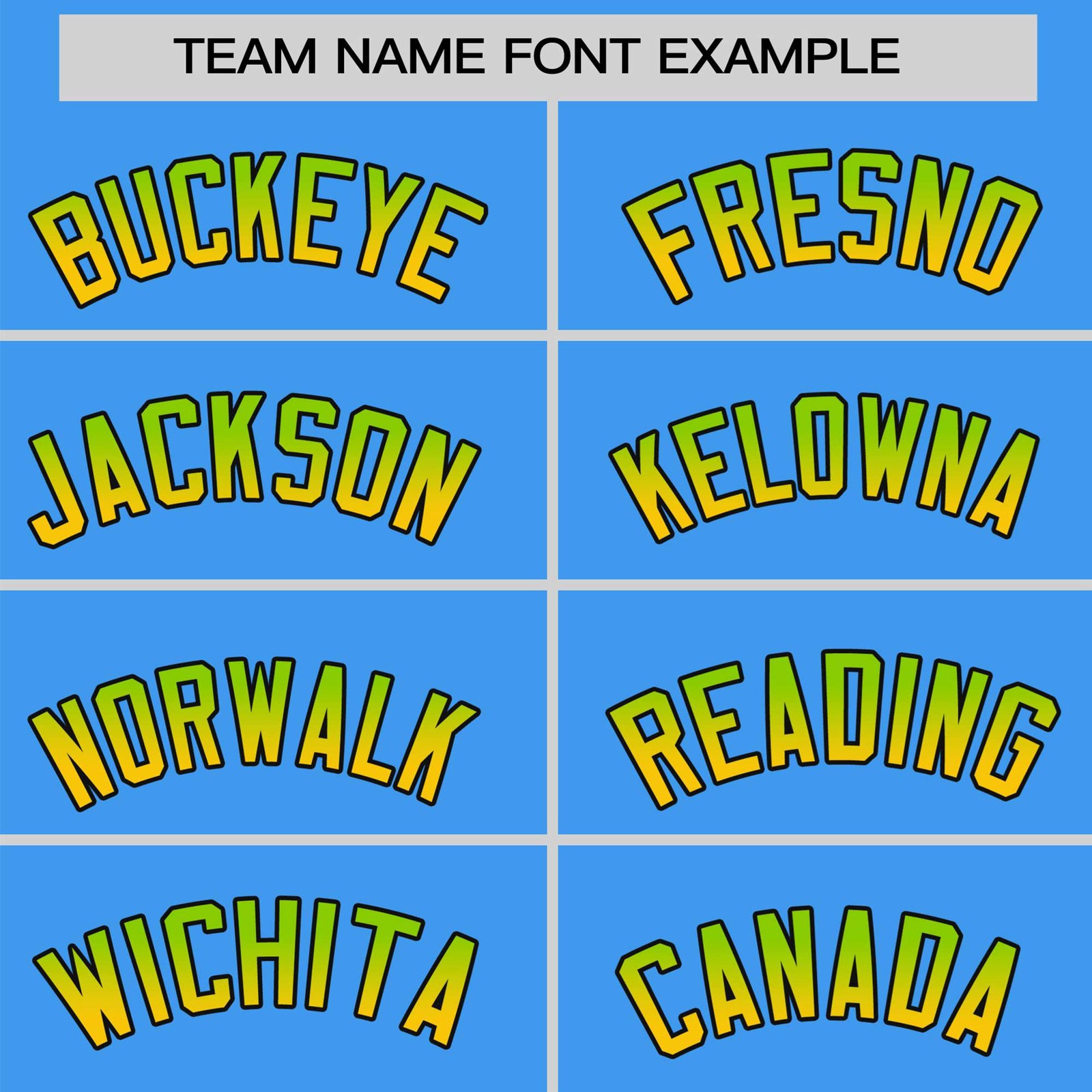 Custom Powder Blue Neon Green-Gold Gradient Fashion Authentic Baseball Jersey