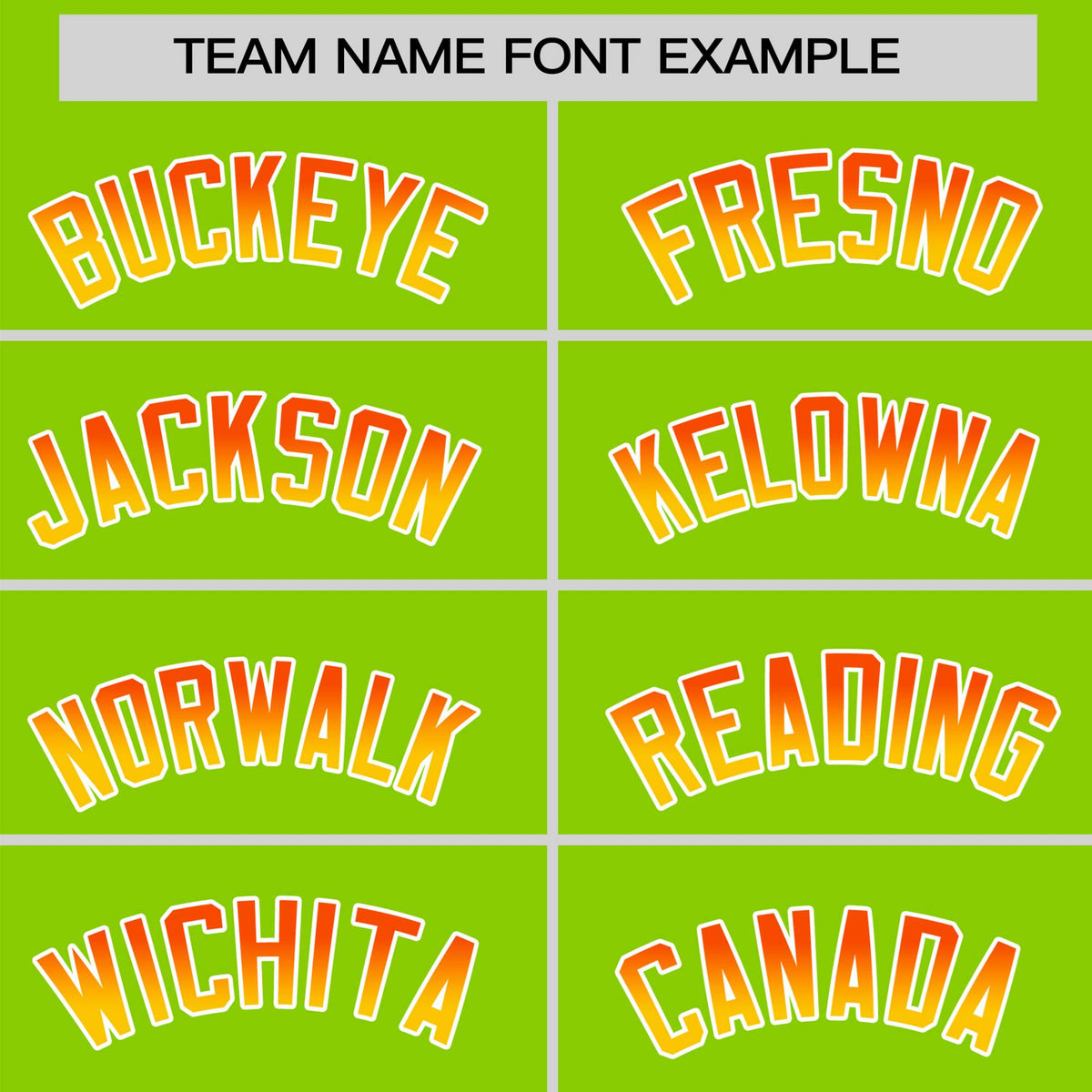 Custom Neon Green Orange-Gold Gradient Fashion Authentic Baseball Jersey