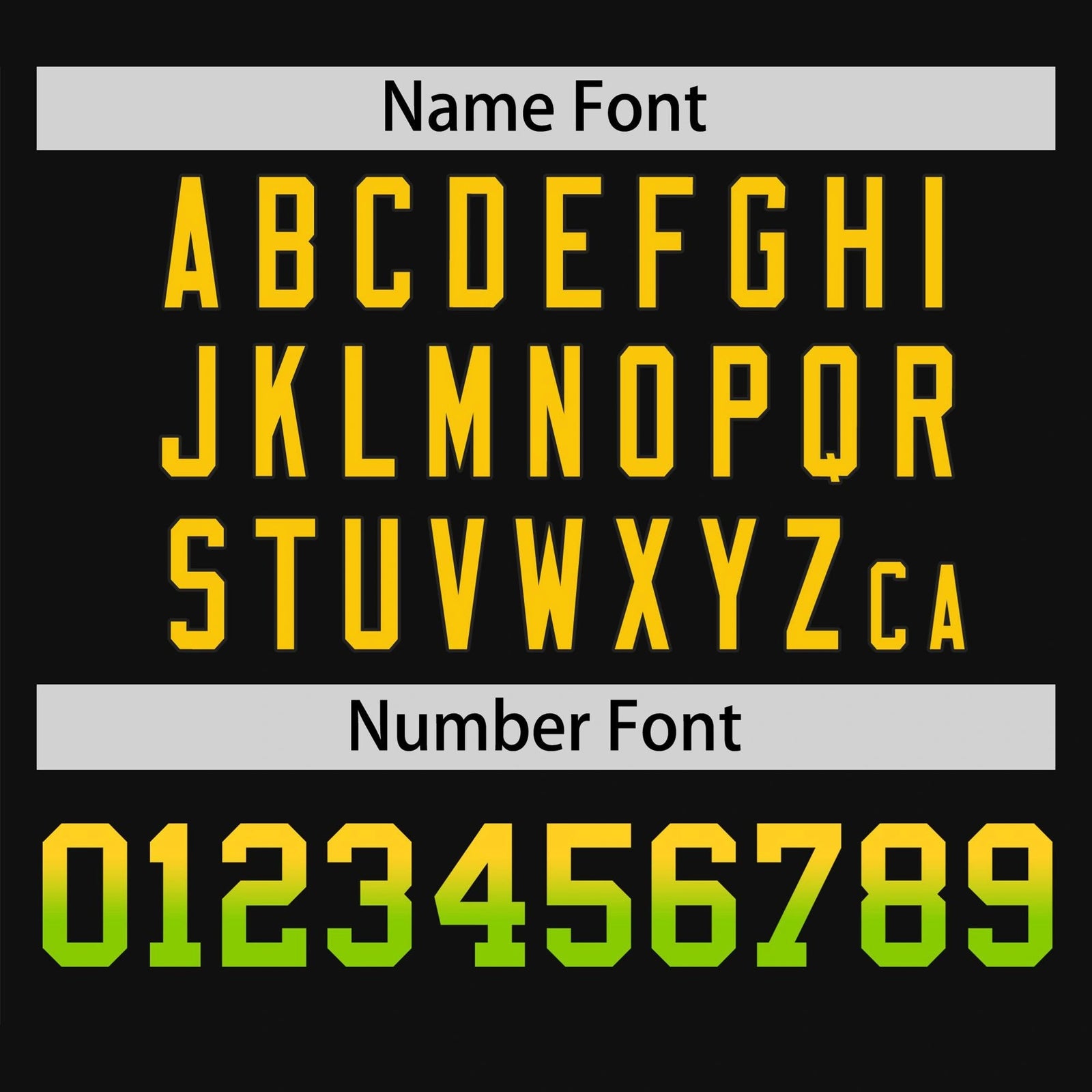 Custom Black Gold-Neon Green Gradient Fashion Authentic Baseball Jersey