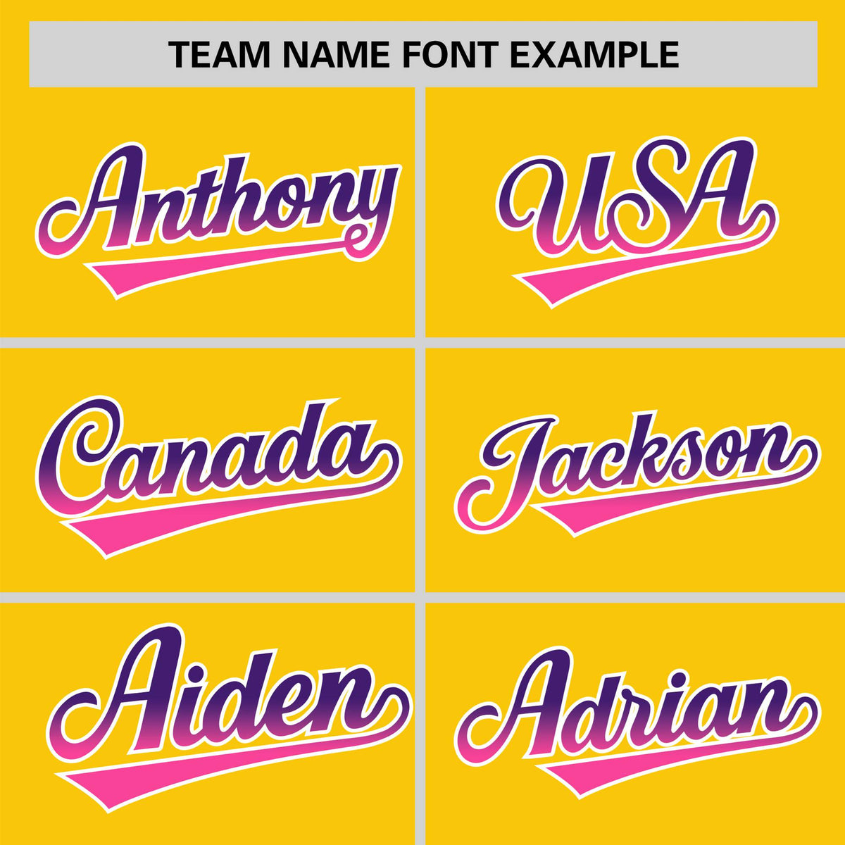 Custom Gold Purple-Pink Gradient Fashion Authentic Baseball Jersey