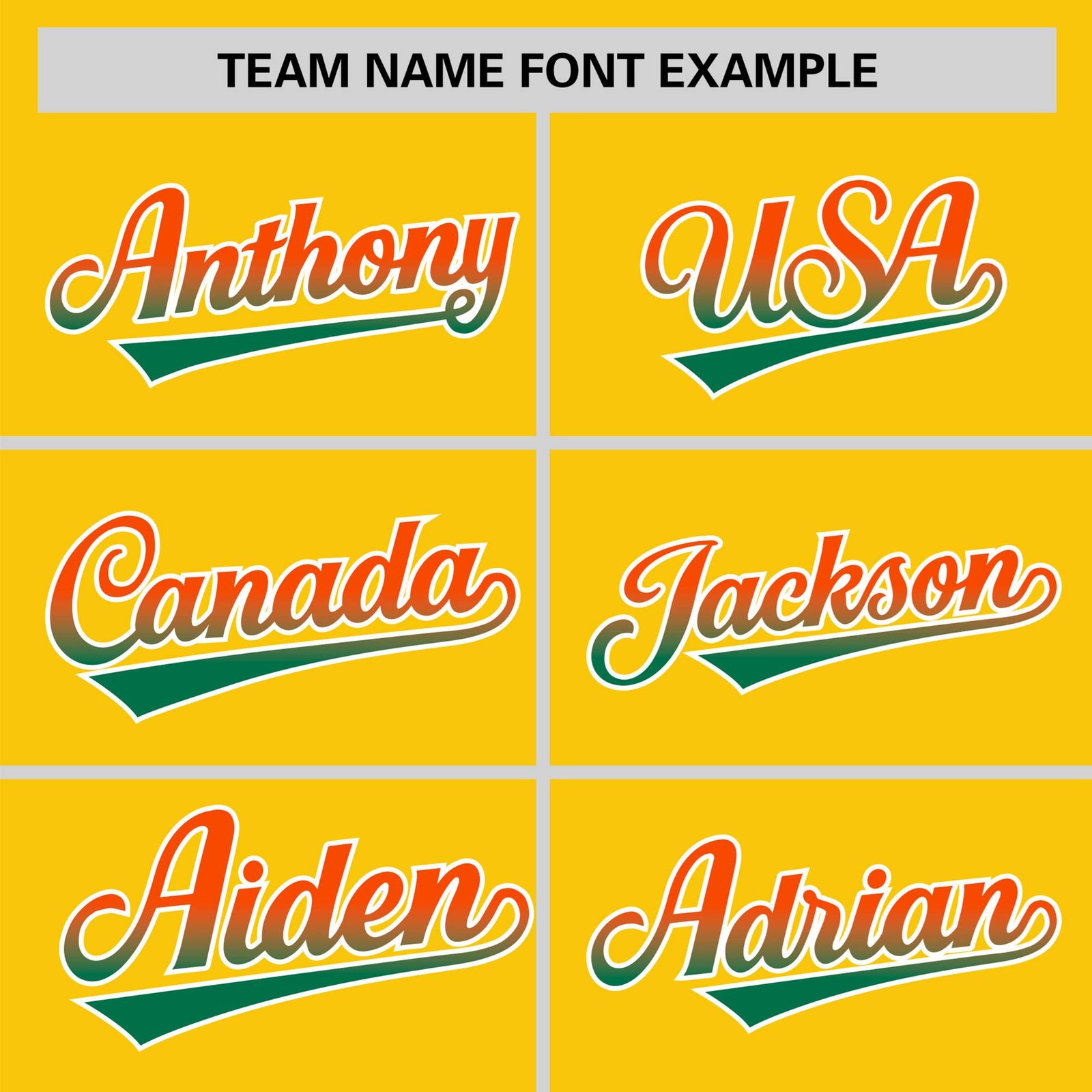 Custom Gold Orange-Green Gradient Fashion Authentic Baseball Jersey