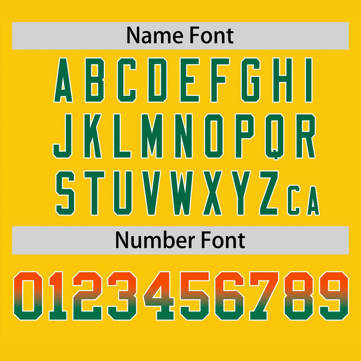 Custom Gold Orange-Green Gradient Fashion Authentic Baseball Jersey