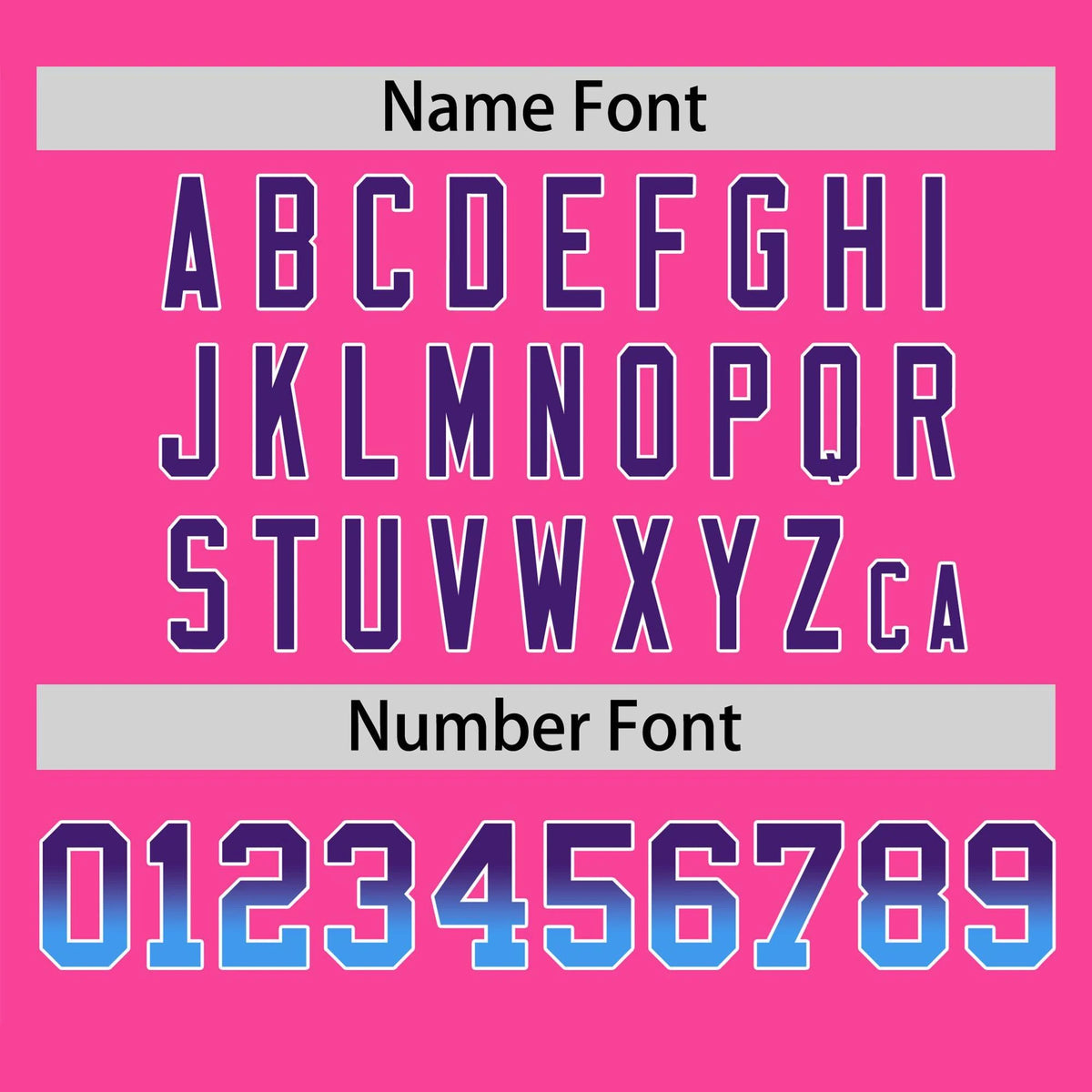 Custom Pink Purple-Powder Blue Gradient Fashion Authentic Baseball Jersey