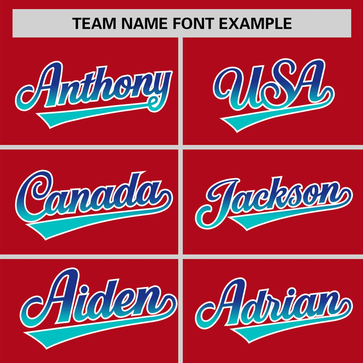 Custom Red Royal Blue-Aqua Gradient Fashion Authentic Baseball Jersey