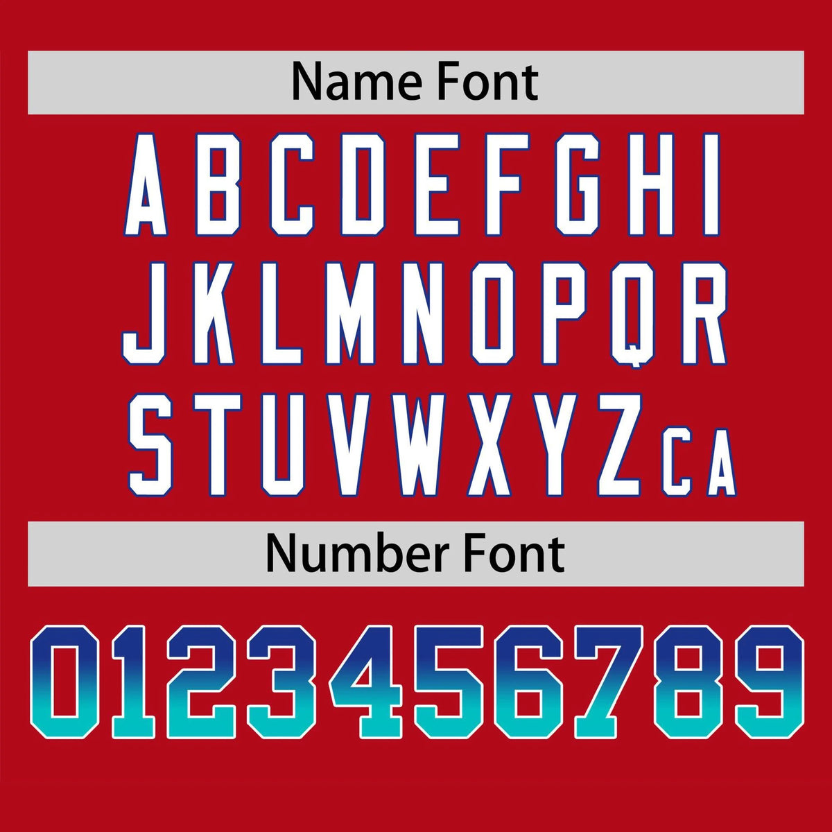 Custom Red Royal Blue-Aqua Gradient Fashion Authentic Baseball Jersey