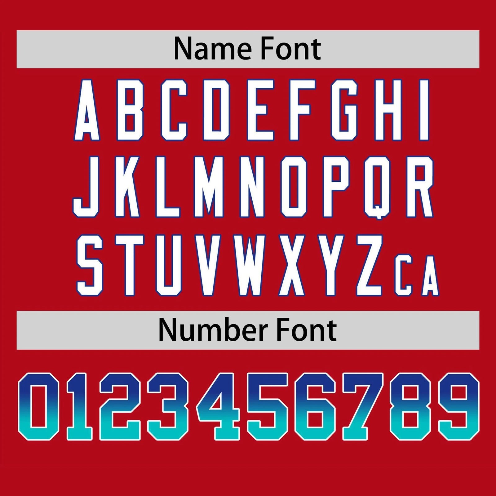 Custom Red Royal Blue-Aqua Gradient Fashion Authentic Baseball Jersey