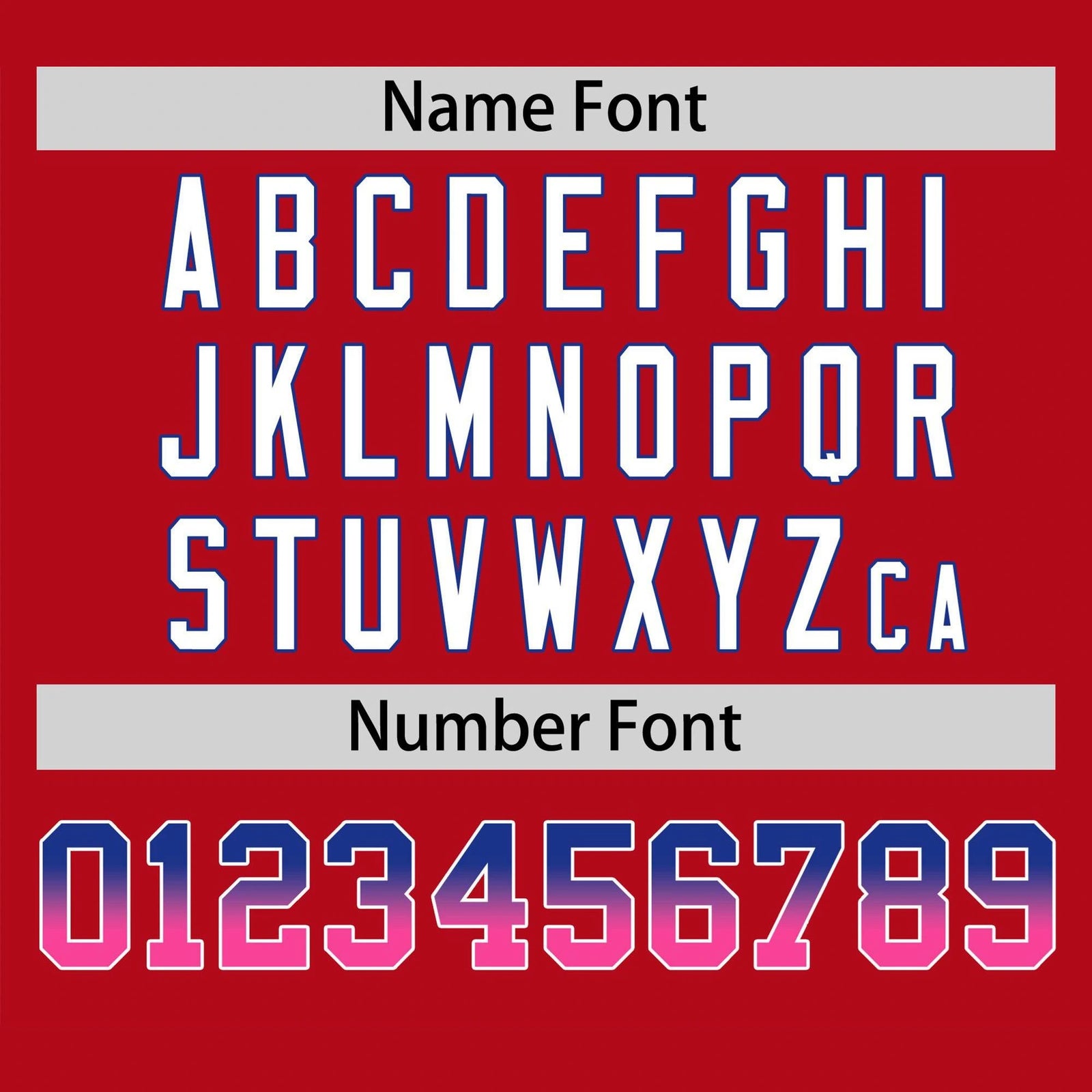 Custom Red Royal Blue-Pink Gradient Fashion Authentic Baseball Jersey