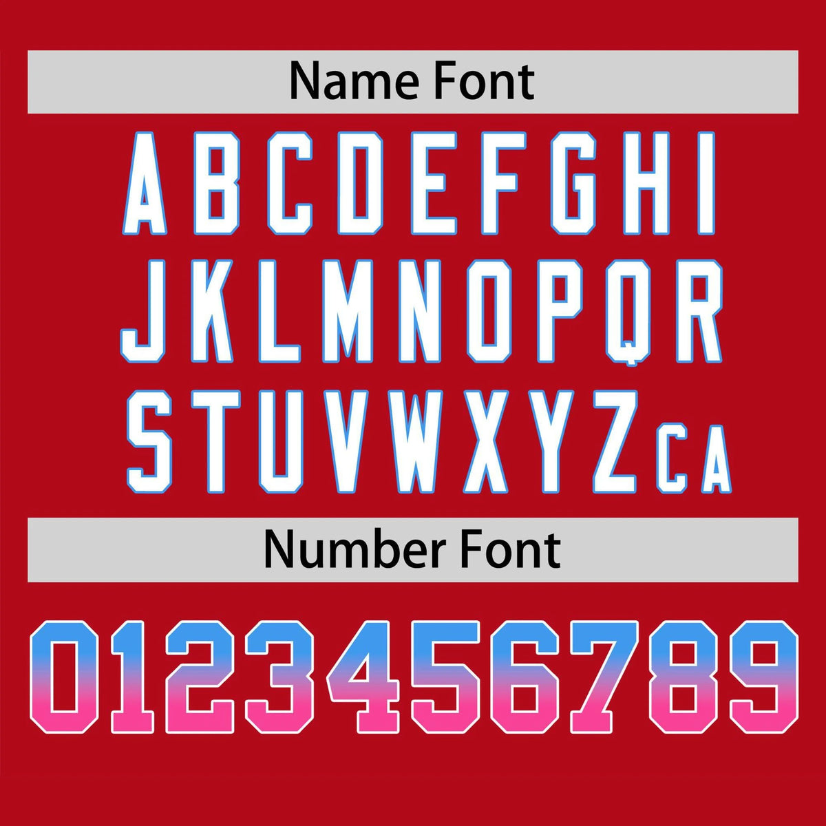 Custom Red Powder Blue-Pink Gradient Fashion Authentic Baseball Jersey